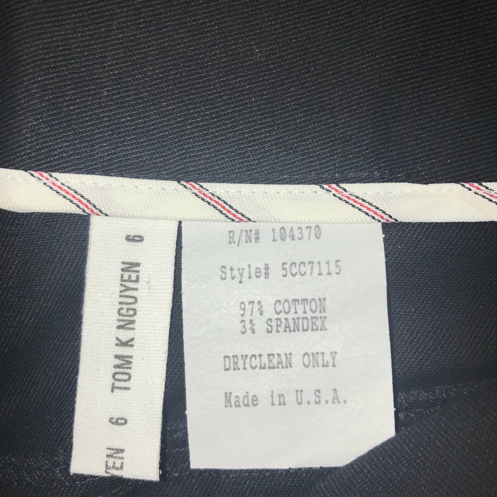 Tom Nguyen black jean mini skirt - Picture 4 of 4